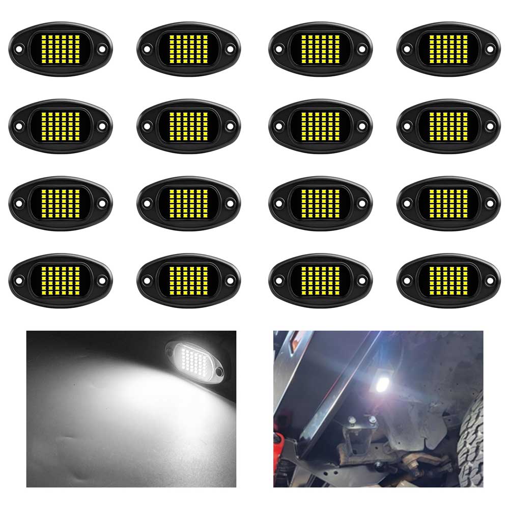 Rock Lights 6000K 36 LEDs SMD Chips Super Bright Neon Underglow Light