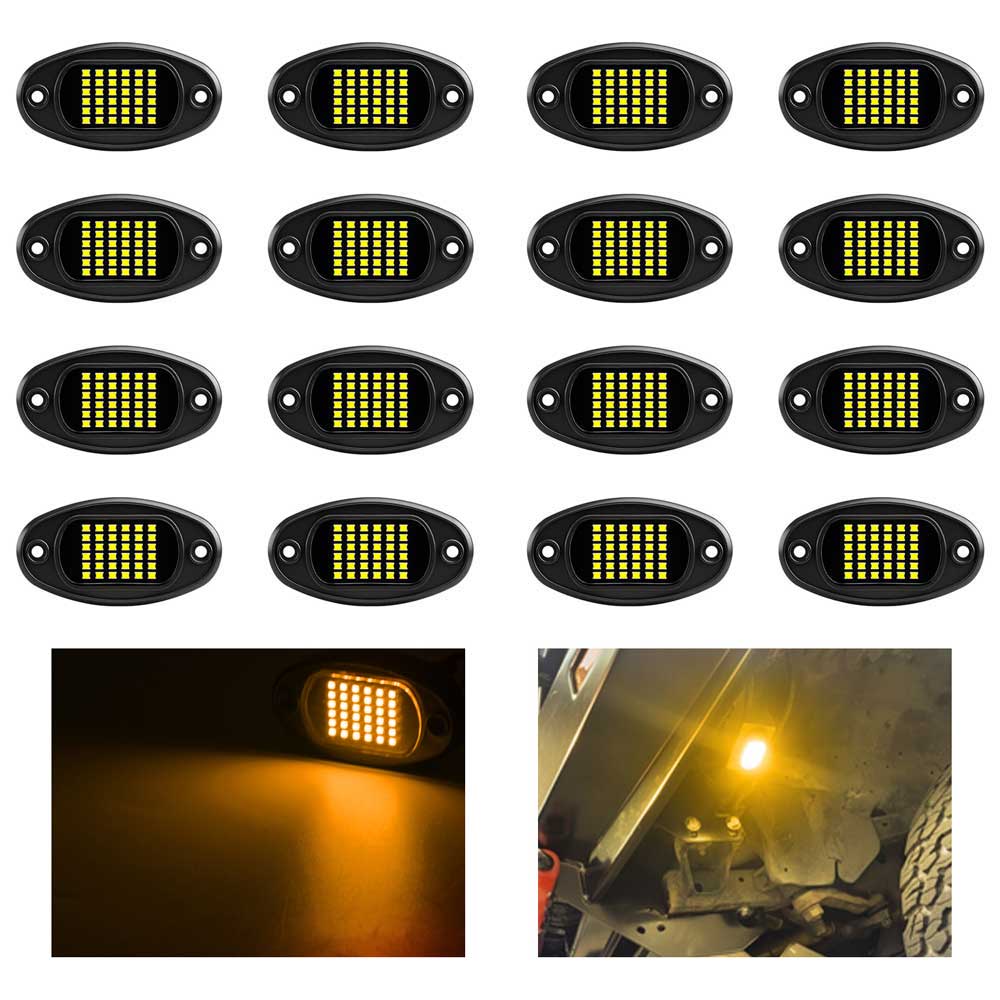 Rock Lights 6000K 36 LEDs SMD Chips Super Bright Neon Underglow Light