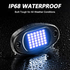 Rock Lights 6000K 36 LEDs SMD Chips Super Bright Neon Underglow Light