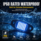 Rock Lights 6000K 36 LEDs SMD Chips Super Bright Neon Underglow Light