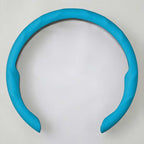 Perforated Nappa Leather Steering Wheel Cover for All 14.5 to 15 inches Car Sedan Coupe SUV Pickup