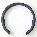 Perforated Nappa Leather Steering Wheel Cover for All 14.5 to 15 inches Car Sedan Coupe SUV Pickup