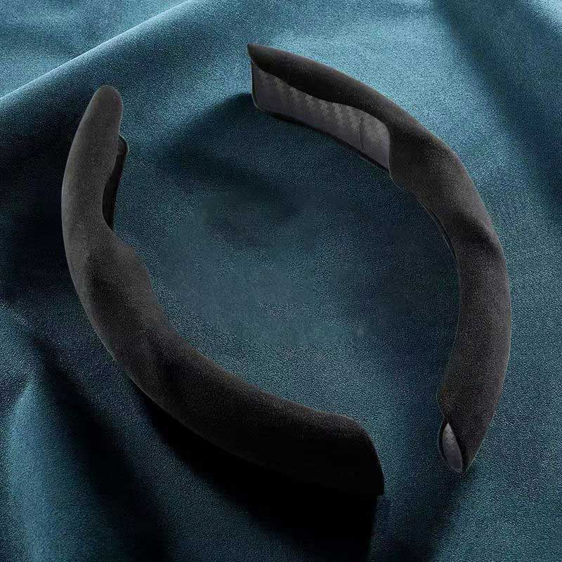 2pcs Segmented Steering Wheel Cover, Universal 99% Vehicle Wheel Cover Protector