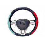2pcs Segmented Steering Wheel Cover, Universal 99% Vehicle Wheel Cover Protector
