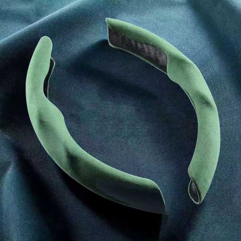 2pcs Segmented Steering Wheel Cover, Universal 99% Vehicle Wheel Cover Protector