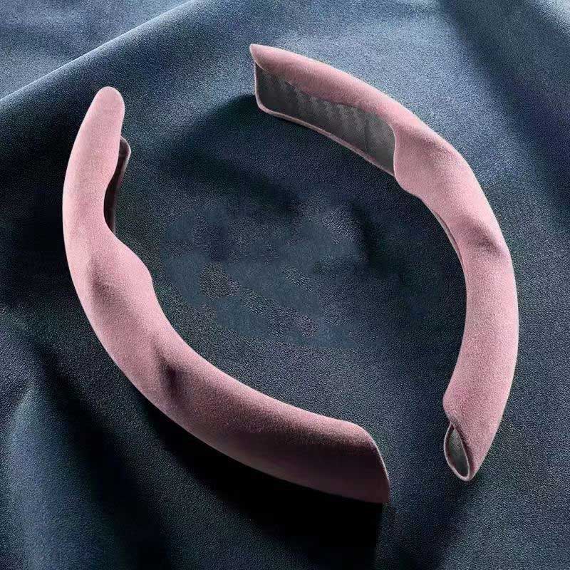 2pcs Segmented Steering Wheel Cover, Universal 99% Vehicle Wheel Cover Protector