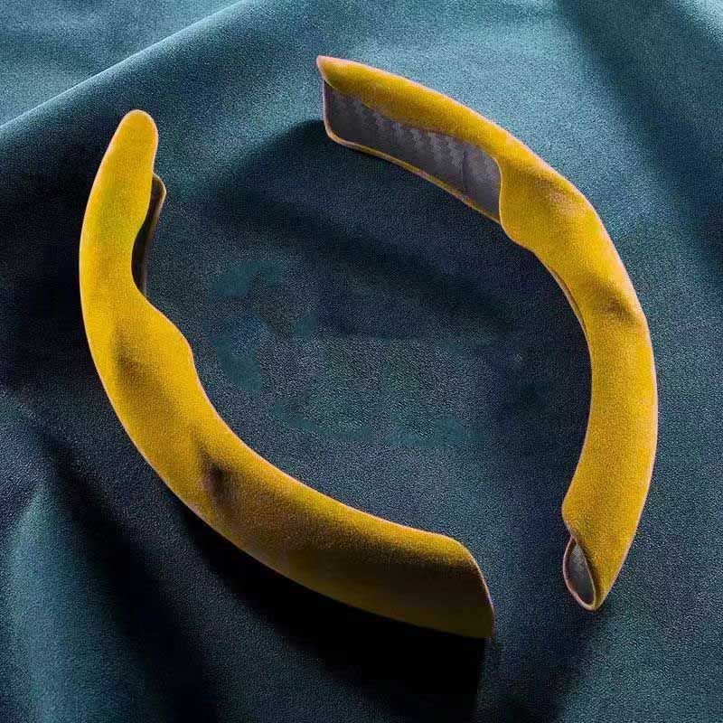 2pcs Segmented Steering Wheel Cover, Universal 99% Vehicle Wheel Cover Protector