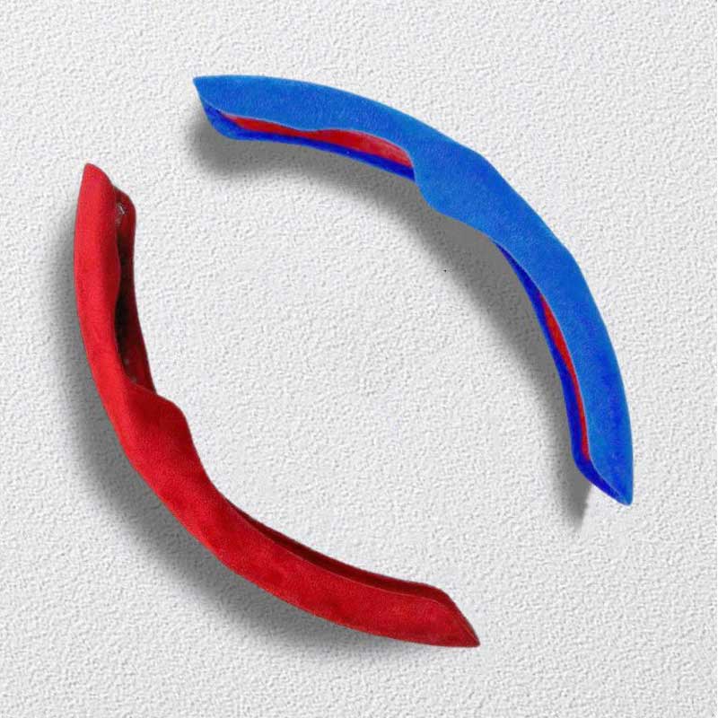 2pcs Segmented Steering Wheel Cover, Universal 99% Vehicle Wheel Cover Protector