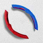2pcs Segmented Steering Wheel Cover, Universal 99% Vehicle Wheel Cover Protector