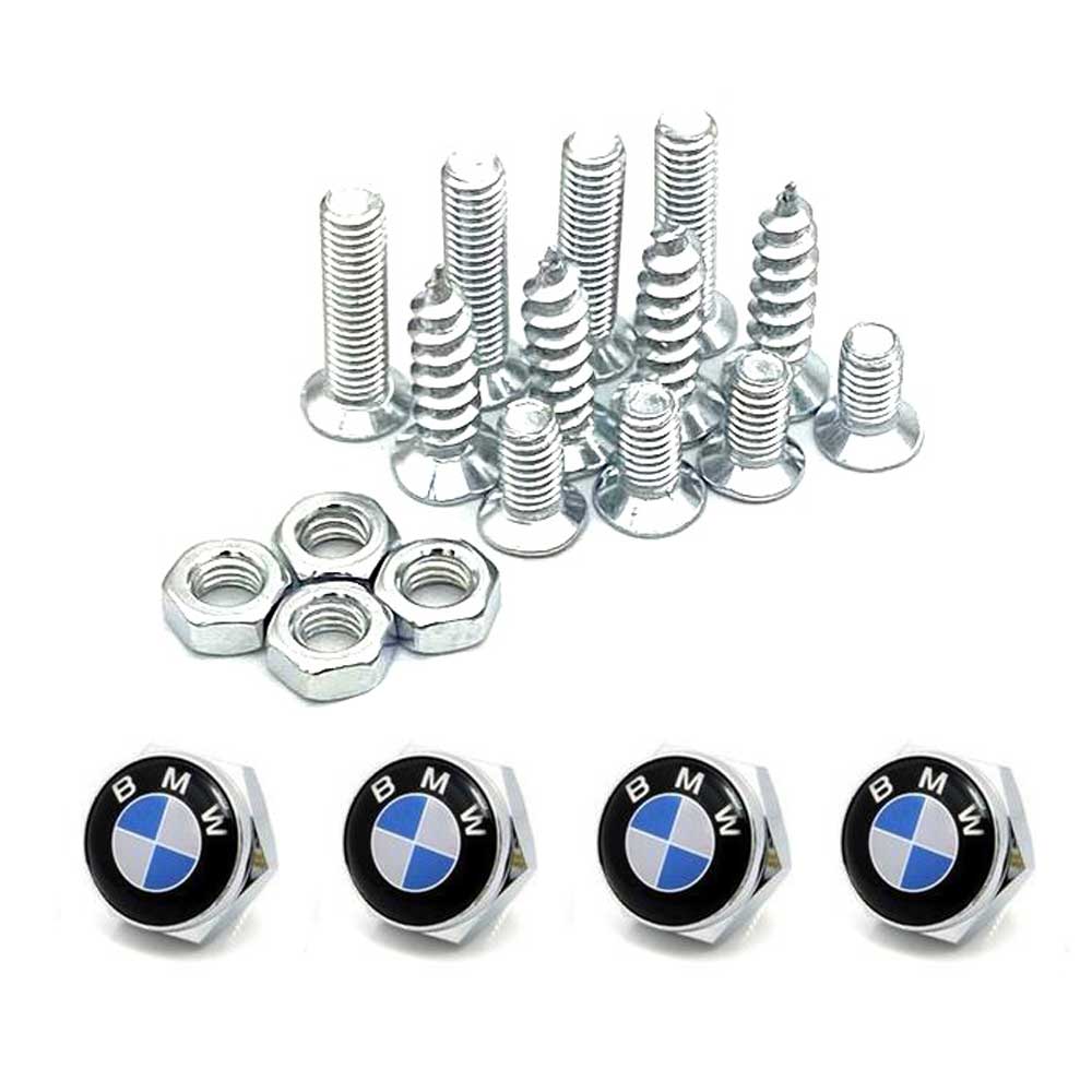 4pcs License Plate Screws for BMW Frame