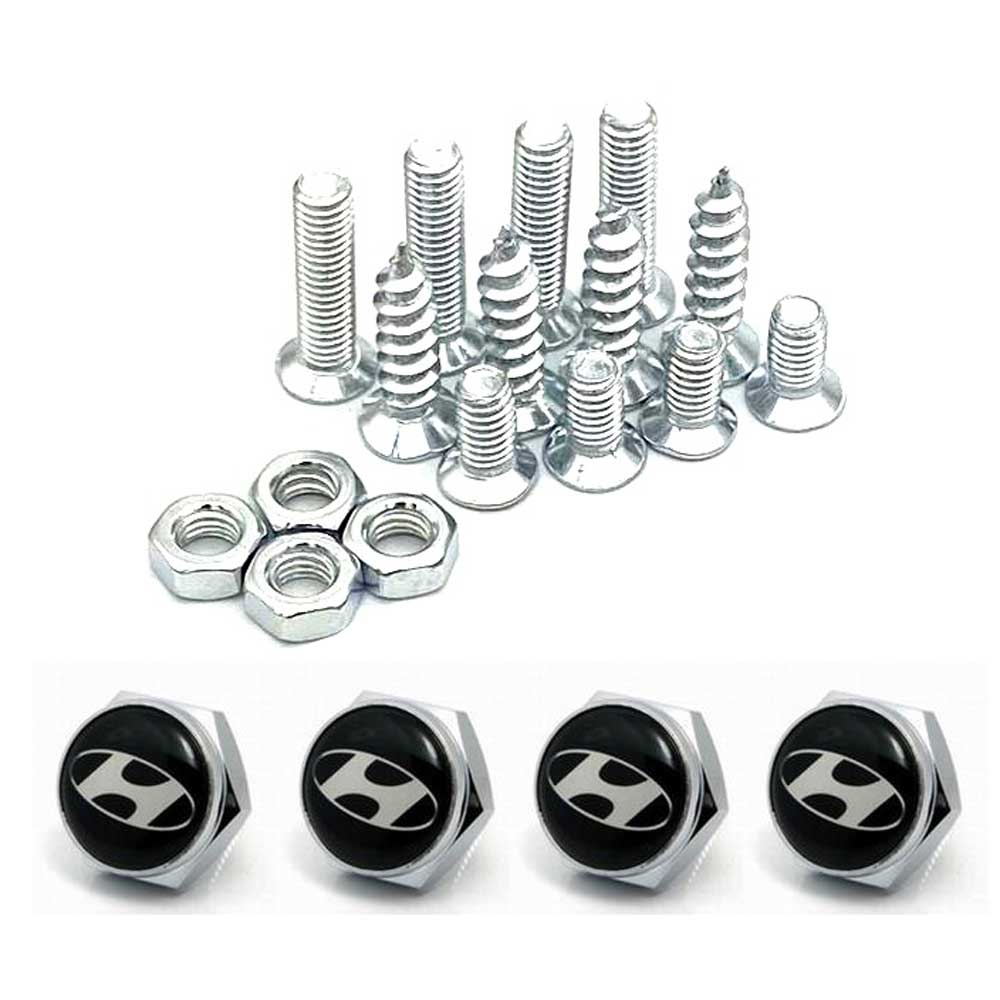 4pcs License Plate Screws for Hyundai Frame Main image