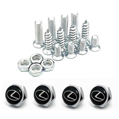 4pcs License Plate Screws for Lexus Frame