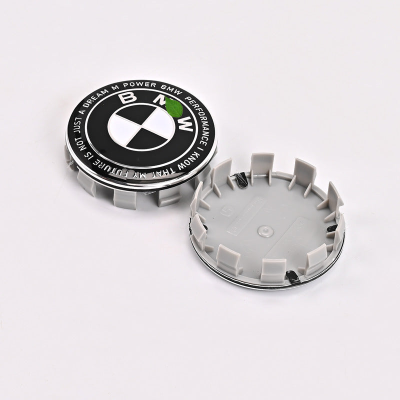 BMW Logo Wheel Hub Center Caps | 4Pcs