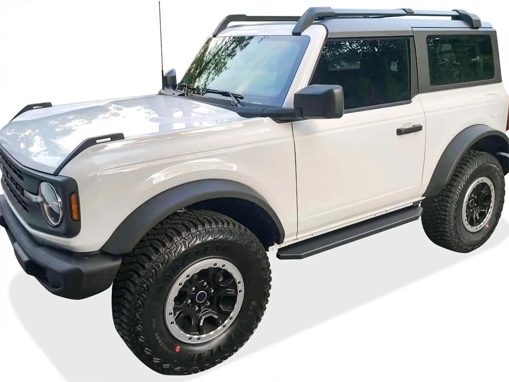 Running Boards For 2021-2025 Ford Bronco 2-Door Aluminum Side Step Bar