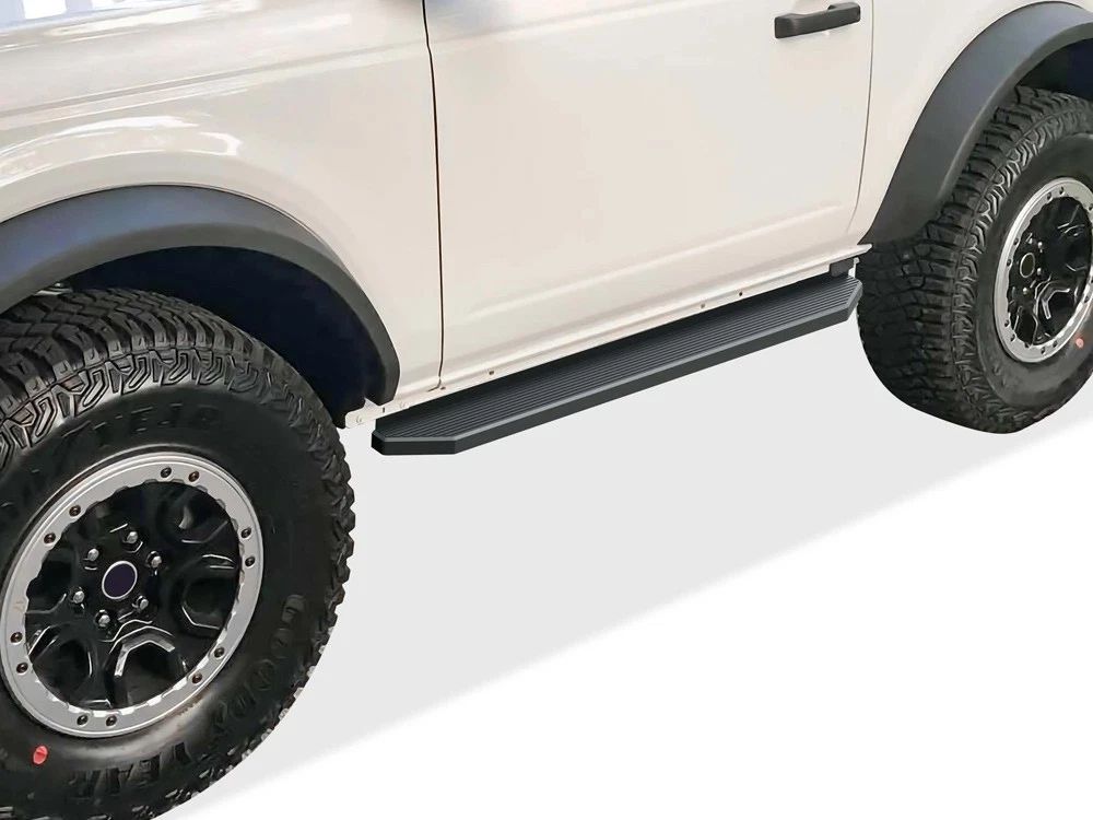 Running Boards For 2021-2025 Ford Bronco 2-Door Aluminum Side Step Bar