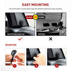 16AWG Off-Road LED Rock Lights Wiring Harness Kit 180W On/Off Rocker Switch -2 Leads