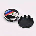 BMW Logo Wheel Hub Center Caps | 4Pcs
