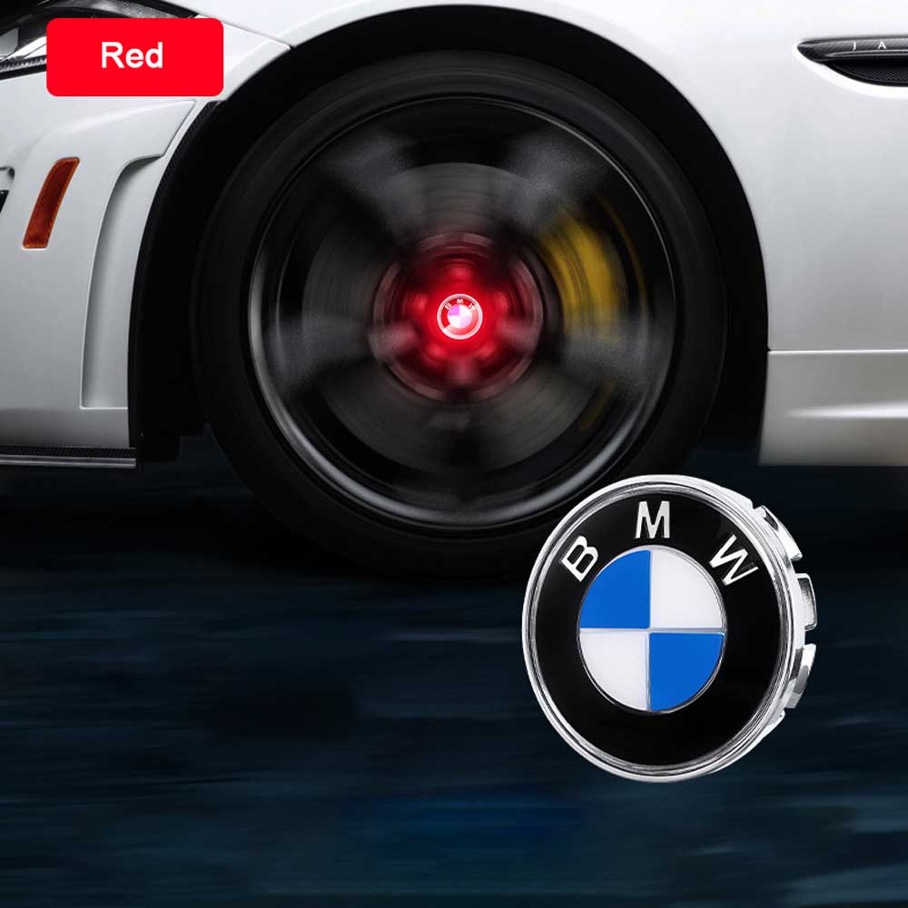 BMW Floating LED Wheel Center Hub Caps | 4Pcs