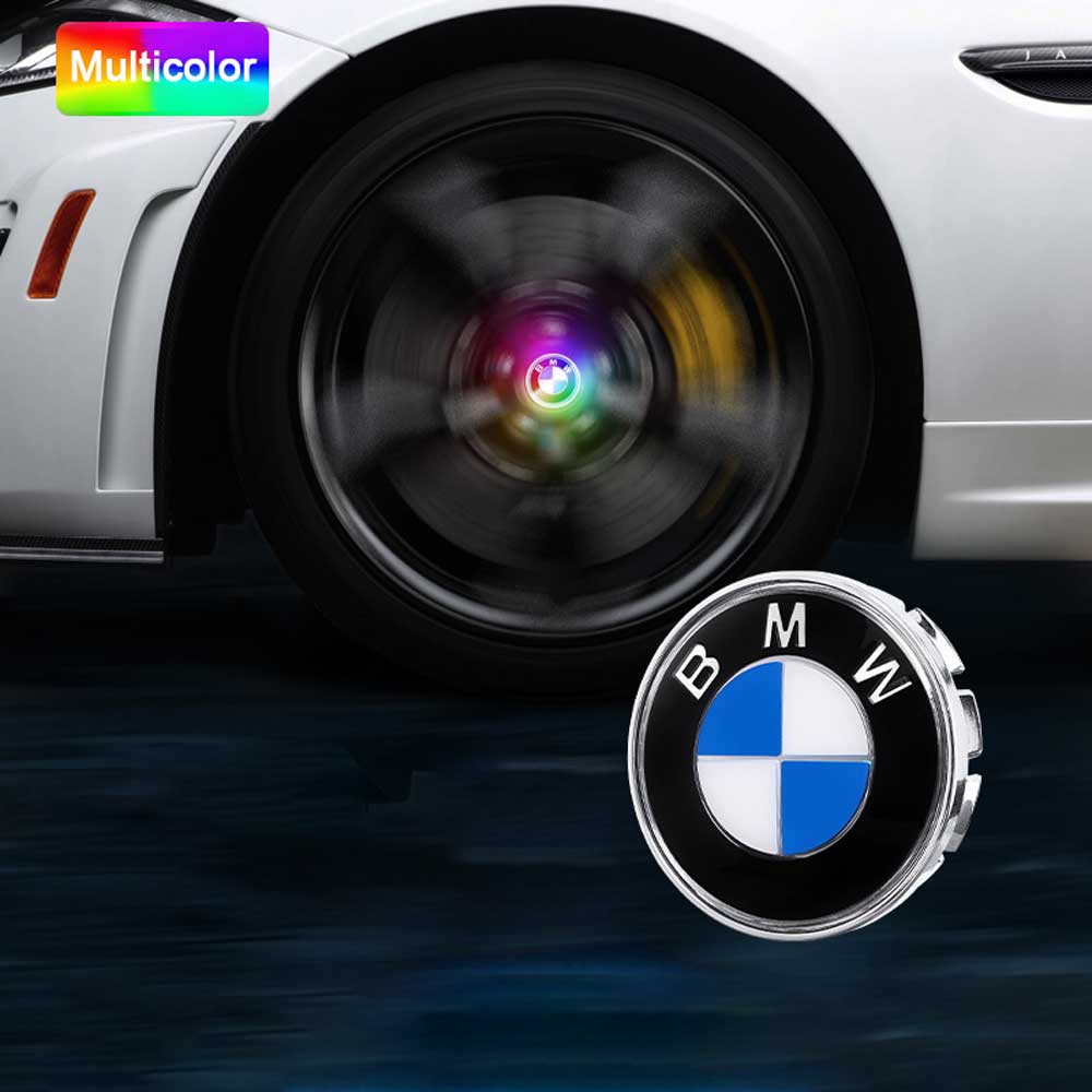 BMW Floating LED Wheel Center Hub Caps | 4Pcs