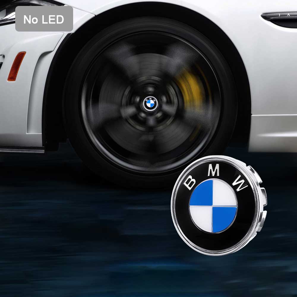 BMW Floating LED Wheel Center Hub Caps | 4Pcs