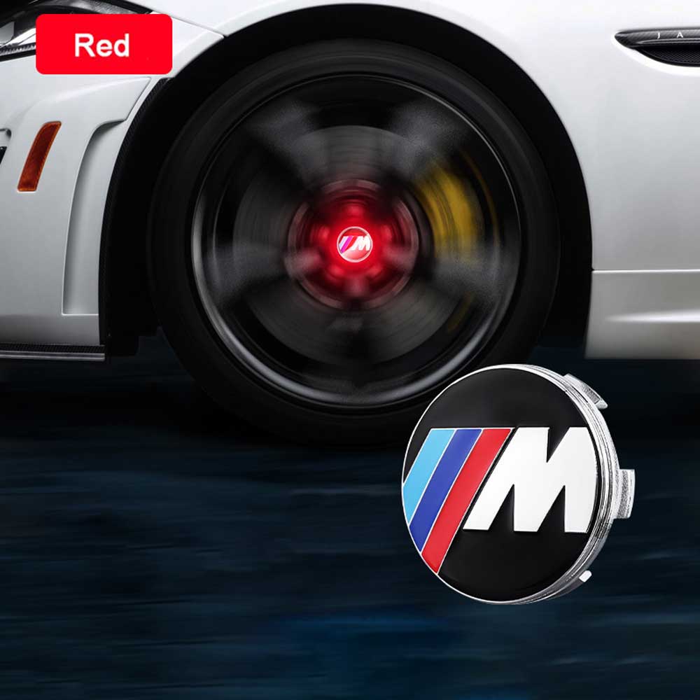 BMW Floating LED Wheel Center Hub Caps | 4Pcs