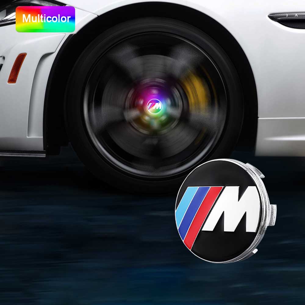 BMW Floating LED Wheel Center Hub Caps | 4Pcs