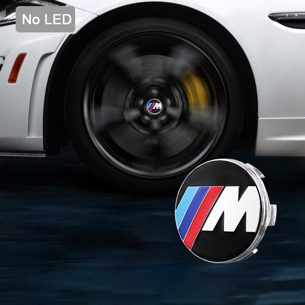 BMW Floating LED Wheel Center Hub Caps | 4Pcs