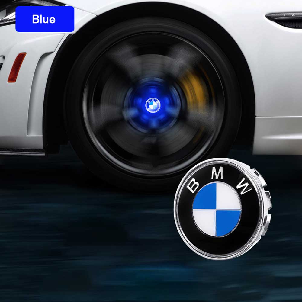 BMW Floating LED Wheel Center Hub Caps | 4Pcs