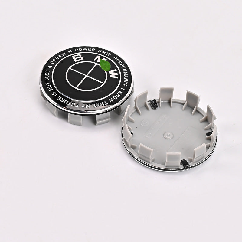 BMW Logo Wheel Hub Center Caps | 4Pcs