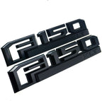 2Pcs Emblem Side Fender Badge Nameplate For F150 XLT LARIAT 2015-2023