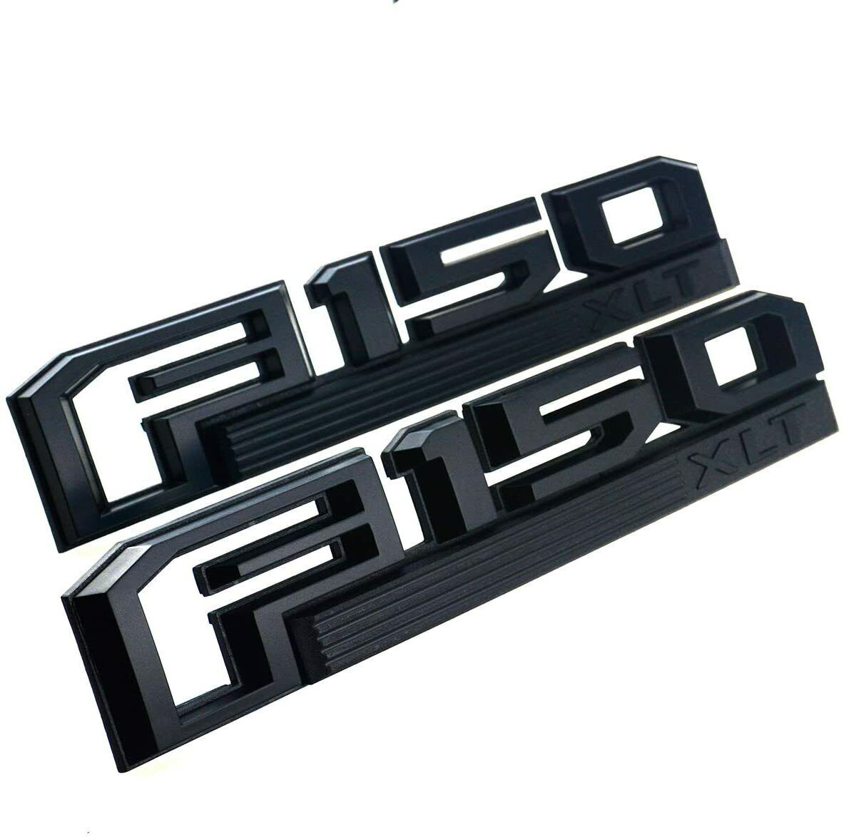 2Pcs Emblem Side Fender Badge Nameplate For F150 XLT LARIAT 2015-2023