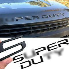 3D SUPERDUTY Insert Emblem Letter For Ford F250 F350 Super Duty
