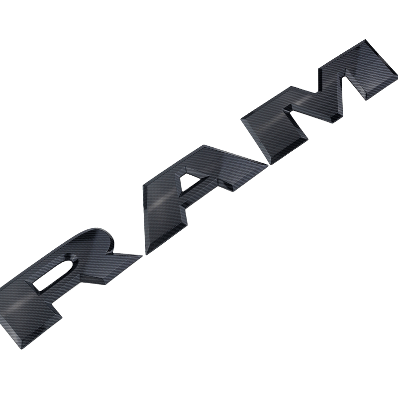 For 2015-2020 Ram 1500 Rear Tailgate Letters Emblem Inserts Badges