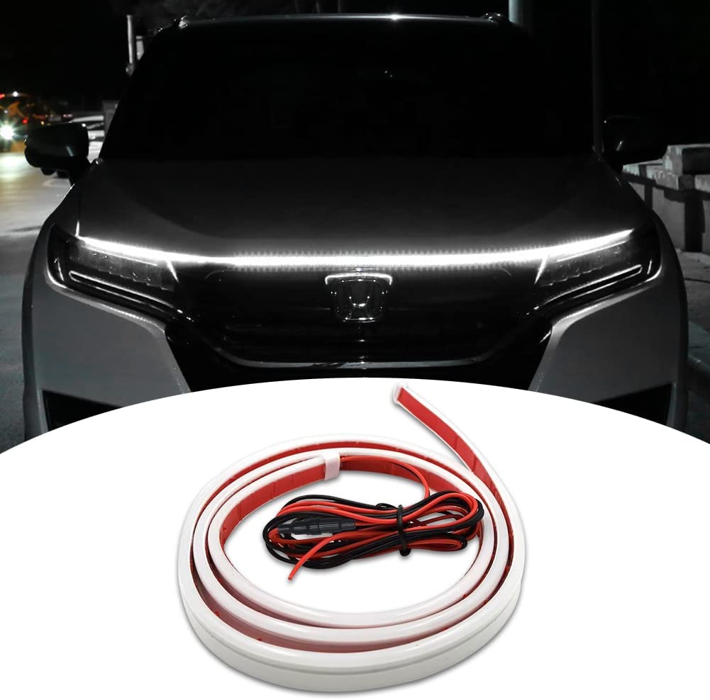 Car Led Lights Exterior Car Hood Light Strip | 1Pc Main image