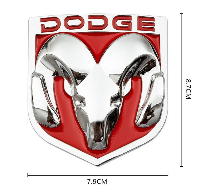 Dodge Ram Logo Shield Emblem | 1Pc