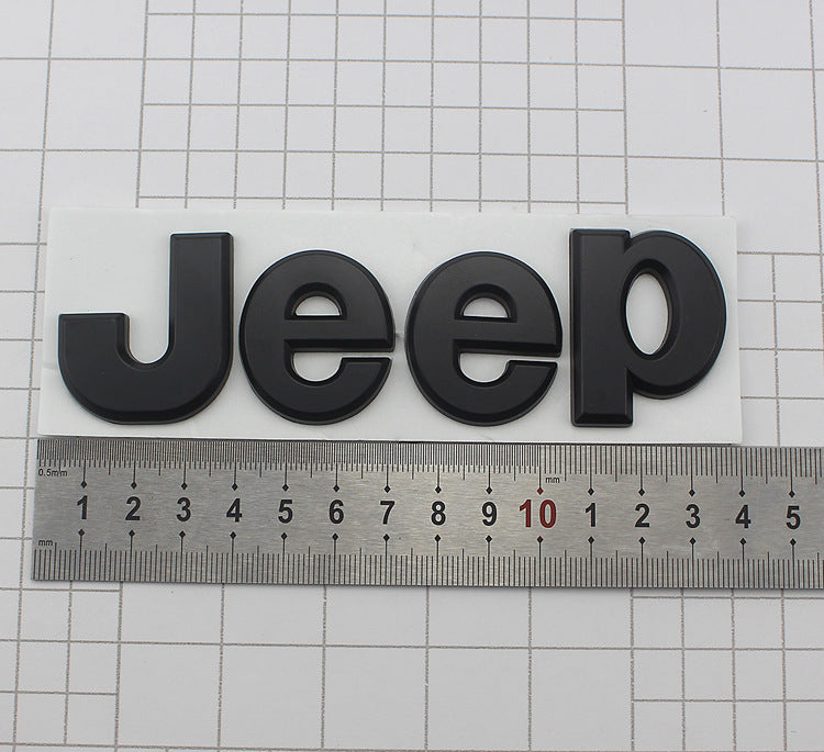 Front Hood Jeep Logo Emblem 3D Sticker for 2014-2022 Jeep Grand Cherokee Secondary image