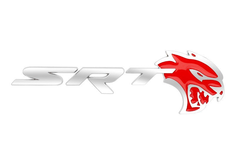 SRT Hellcat 3D Emblem | Side Rear | Hellcat SRT (1Pc), Hellcat (2Pcs)