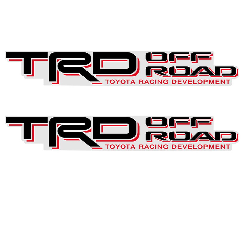 Toyota TRD 4x4 Decals | 2Pcs