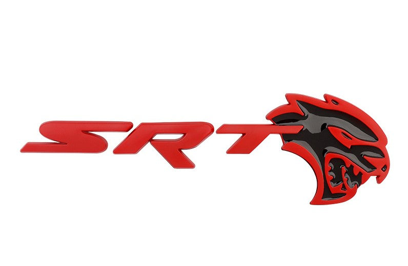 SRT Hellcat 3D Emblem | Side Rear | Hellcat SRT (1Pc), Hellcat (2Pcs)