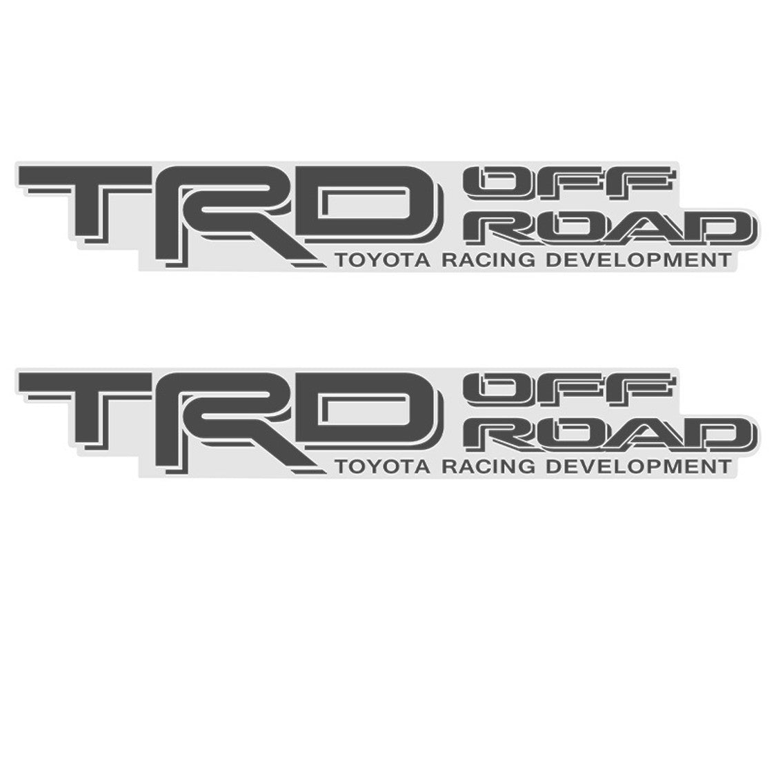 Toyota TRD 4x4 Decals | 2Pcs