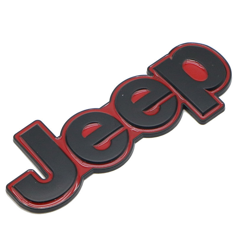 Rear Tailgate Jeep Logo Emblem Sticker for 2014-2022 Jeep Grand Cherokee