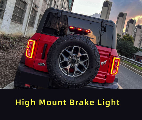 Bronco 3rd/Third Brake Light High Mount Stop Light | 1Pc