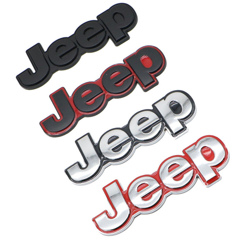 Rear Tailgate Jeep Logo Emblem Sticker for 2014-2022 Jeep Grand Cherokee Main image