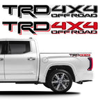 Toyota TRD 4x4 Decals | 2Pcs