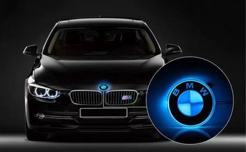BMW 4D LED Front & Rear Emblem Logo | 1Pc