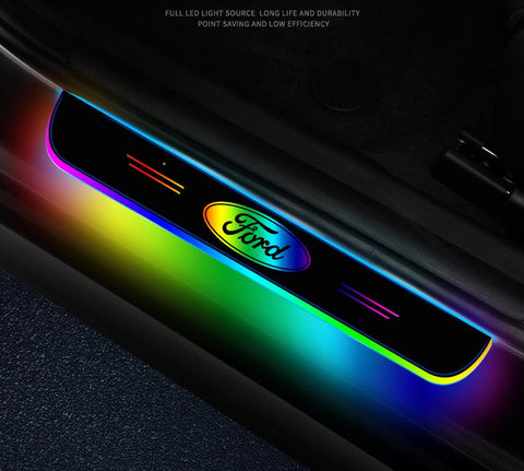 Ford Acrylic Moving LED Door Sill