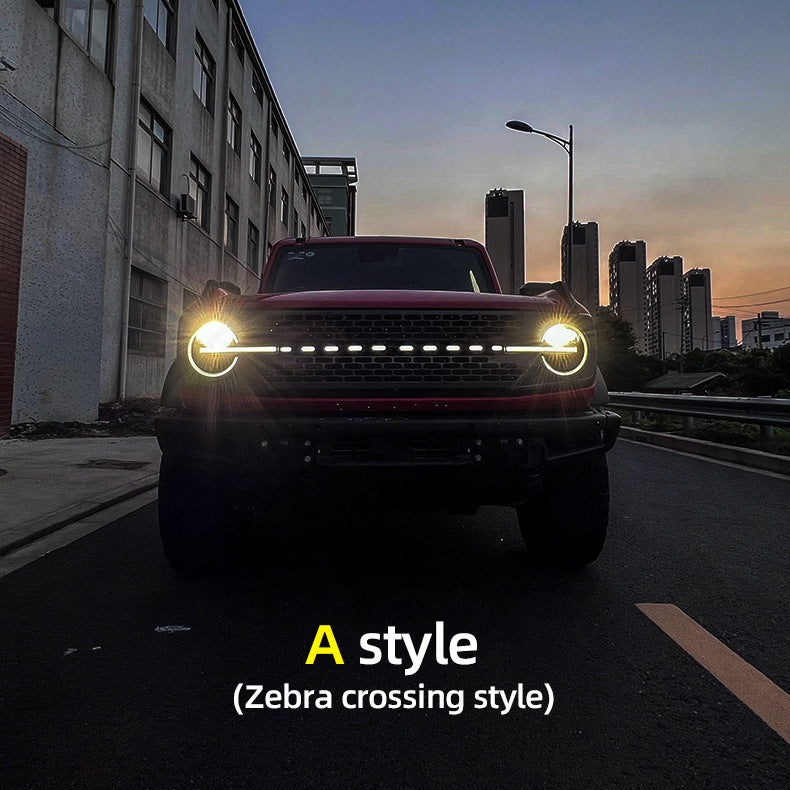 2021 2022 Bronco LED Grille Dynamic Lights Image secondaire du produit