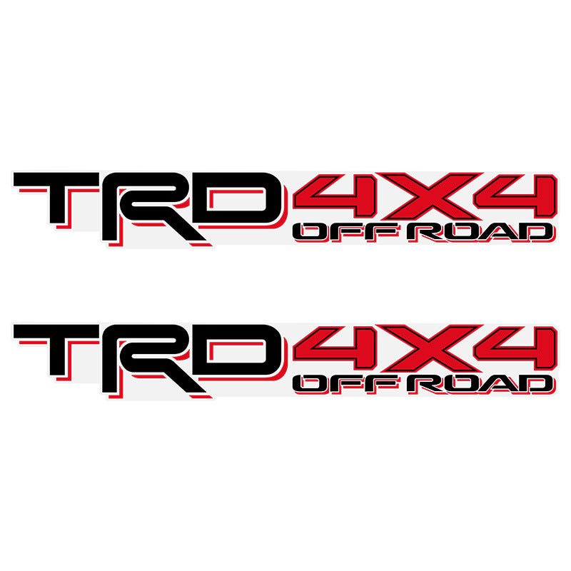 Toyota TRD 4x4 Decals | 2Pcs