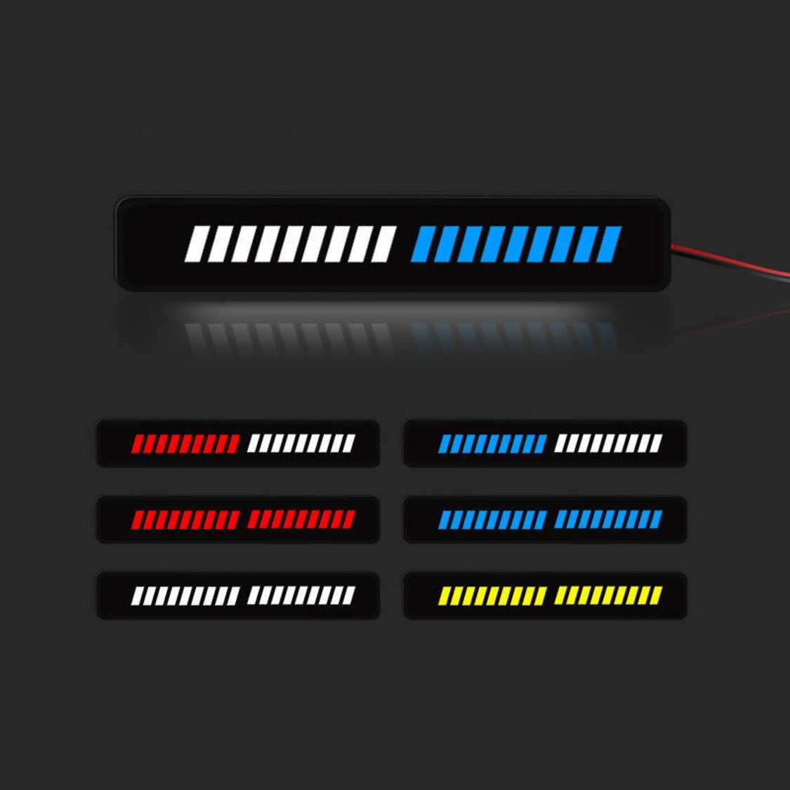 Car Front Grille Decorative Lamp | 1Pc Secondary image