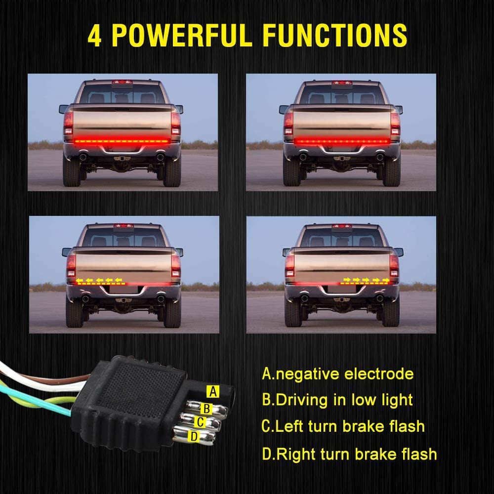 60 Inch Truck Tailgate Light Bar Strip | 1Pc